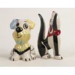 Lorna Bailey pair of dogs Woof-Woof & Steptoe