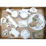 A mixed collection of items to include Royal Albert Old Country Rose patterned items, similar
