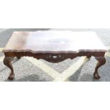 Queen Anne Style Coffee Table