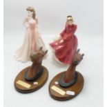 A mixed collection of items to include Royal Doulton Lady Figure Louise HN3207, Coalport Ladies of
