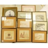 A Collection of Framed Architectural & Similar framed prints(10)