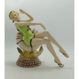 Kevin Francis / Peggy Davies Figure Solitude , guild piece limited edition of 100, damaged
