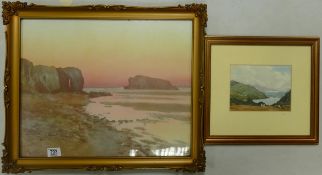 Two Framed Landscape Prints(2)