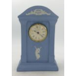 Wedgwood Millennium Mantle Clock, height 22cm