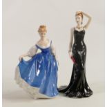 Royal Doulton Boxed Figure Chloe HN4854 & Kay HN3340(2)