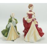 Royal Doulton Pretty Ladies figures From The heart & Emma(2)
