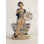 Peggy Davies The Artison figurine , artist original colourway 1/1 by Victoria Bourne