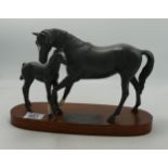 Beswick Red Rum & Foal