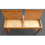 FRetro School Type Wooden Desk