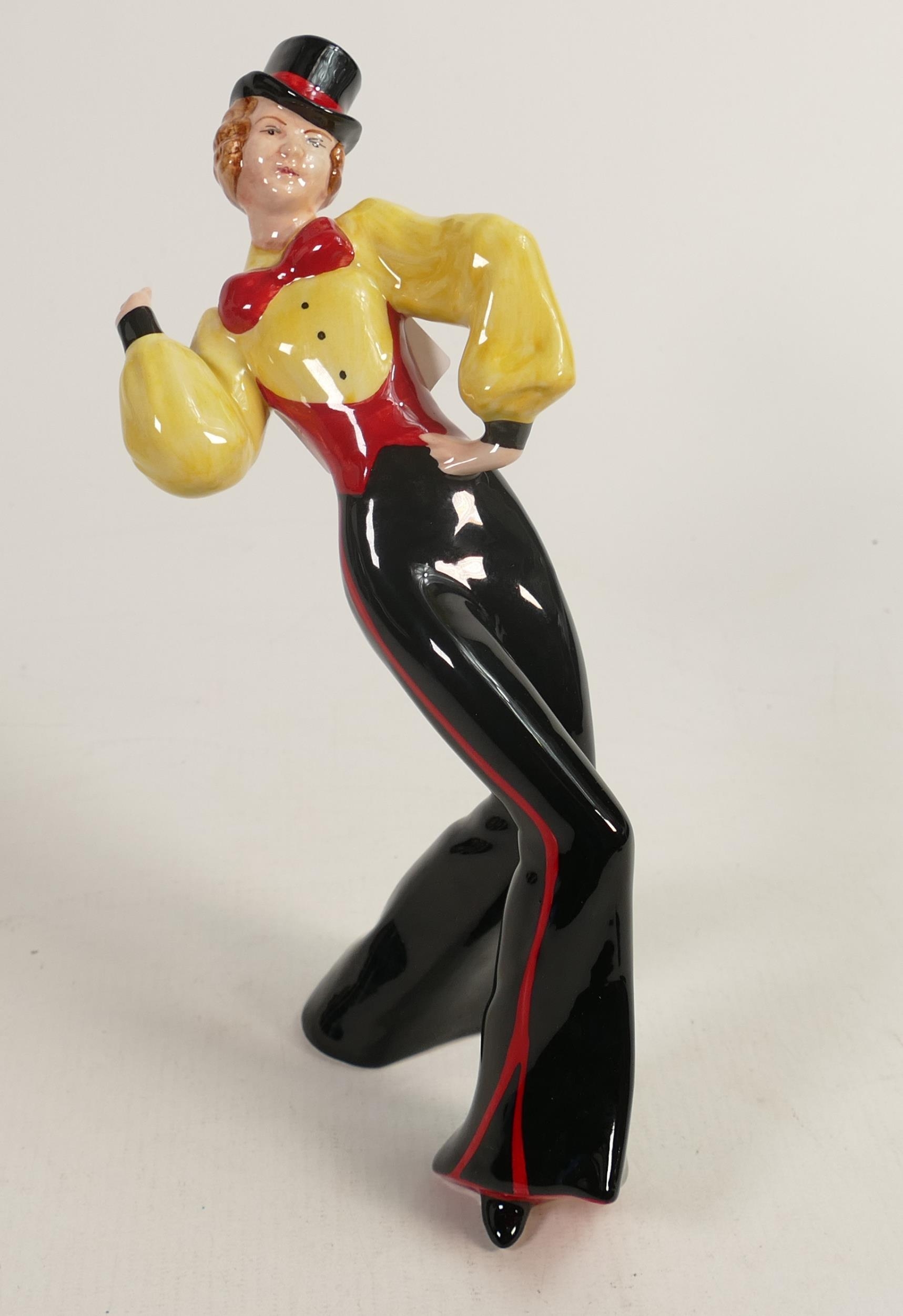 Lorna Bailey Art Deco Lady figure Ginger. Limited edition 3/4 for one of Lorna's open days 24/11/07.