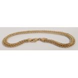 9ct gold ladies bracelet,3.5g.