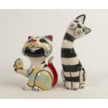 Lorna Bailey pair of cats Humbug & Butterfly