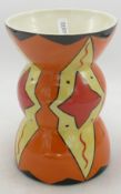 Lorna Bailey Signed Prototype Vase, height 18cm