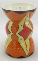 Lorna Bailey Signed Prototype Vase, height 18cm