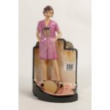 Peggy Davies Tallalah Bankhead figurine , artist original colourway 1/1 by Victoria Bourne