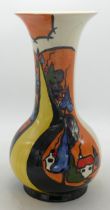 Lorna Bailey Maybank Patterned Vase, height 29cm