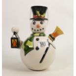 Lorna Bailey prototype Snowman teapot. November 2003