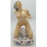Kevin Francis / Peggy Davies ceramics erotic figurine Lolita: Artist original colourway by