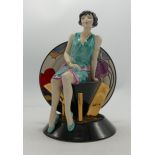 Kevin Francis / Peggy Davies Figure Young Clarice Cliff Trilogy, limited edition of 900. With