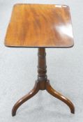 18th Century Mahogany Wine table with slight repairs to under side
