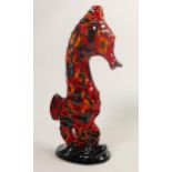 Anita Harris model of a seahorse. Height 30cm