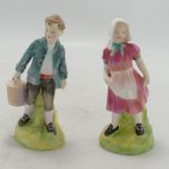 Royal Doulton figures Jack HN2060 and Jill HN2061 (2)