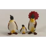Beswick Penguin Family(3)