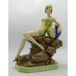 Kevin Francis / Peggy Davies Figure Beach Belle, limited edition of 750, with certificate.