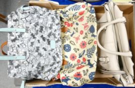 A collection of used Zara & Radley Designer Handbags