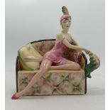 Kevin Francis / Peggy Davies Figure Le Femme Fatal, limited edition of 750, with certificate.