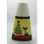 Lorna Bailey Limited Edition Christmas Theme vase, height 25cm