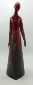 Royal Doulton Flambe prototype figure Awakening Marked 
