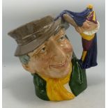 Royal Doulton large character jug Punch & Judyman D6590