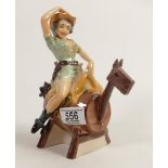 Peggy Davies Anne Oakley figurine , artist original colourway 1/1 by Victoria Bourne