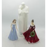 Royal Doulton Box Figures Perfect Gift, Virgo & Mistletoe & Wine(3)