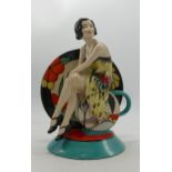 Kevin Francis / Peggy Davies Figure Young Clarice Cliff Renaissance, limited edition of 900, with