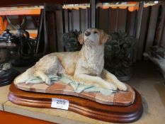 A border Fine Arts model of dog, and sundry