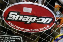 Snap-on sign