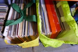 A quantity of LP records and singles