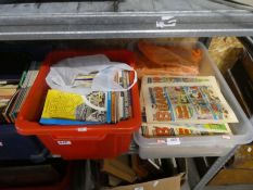 A quantity of Beano comics, children's books and others (6 boxes)