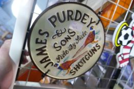 Purdey Sign