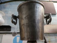 Champagne bucket on pedestal