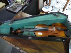 An old violin by Carl Anton Lippold