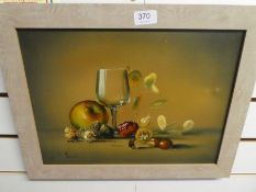 Mary Dipnall, a pair of still life oil painting, signed 40 x 29cms