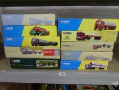 Corgi Classics (10) boxed mint commercial vehicles (some unopened)