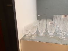 Waterford "Colleen", a set of 12 liqueur glasses