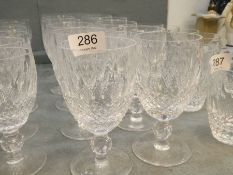 Waterford "Colleen", a set of 12 wine glasses, 4¾"