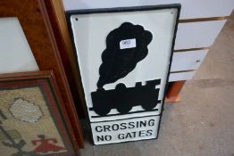 Level Crossing sign