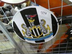 Newcastle football sign