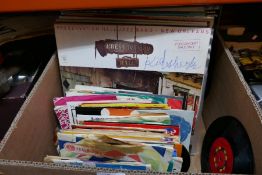 A set of various LPs and singles including Ringo Starr, Cliff Richard and the Monkees